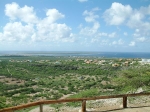 View to Klein Bonaire. Vid na ostrov malen'kij Bonjejr.